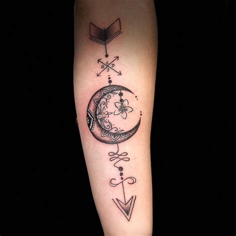 mystical moon tattoos